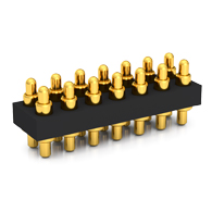 magnetic pogo pin, spring loaded connectors