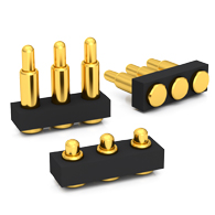 magnetic pogo pins, 3 pin pogo connector