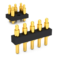 5 pin pogo connector, spring pin connector
