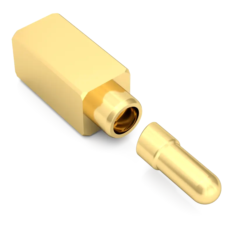 pogopin, spring loaded contact pins