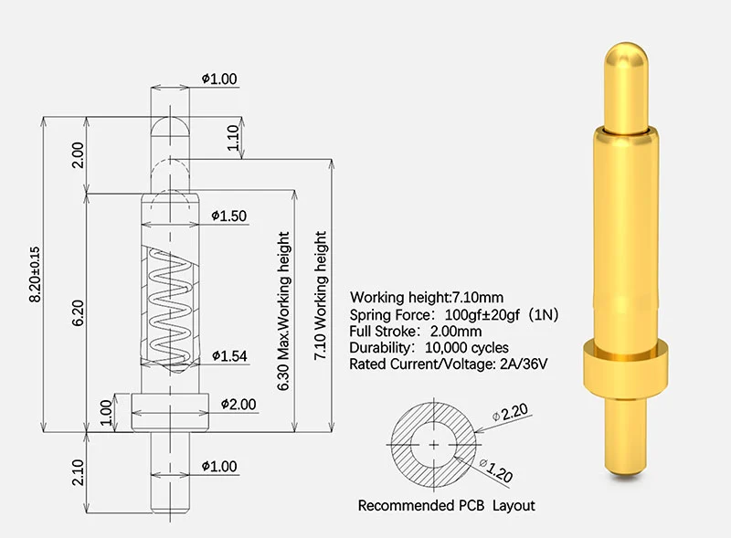 spring pogo pins, pogo pin manufacturer
