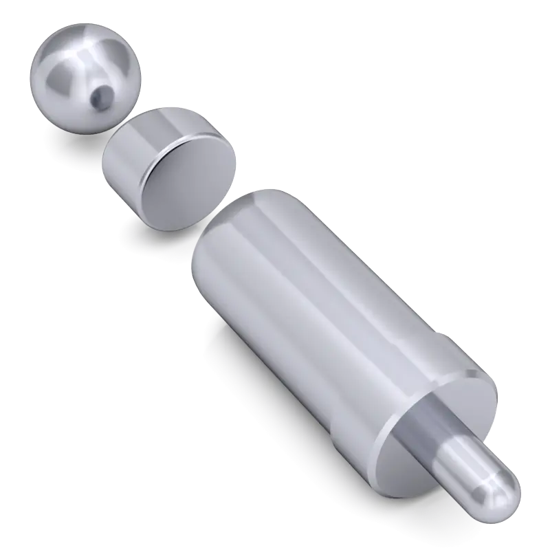 pogo-pin, spring loaded pins