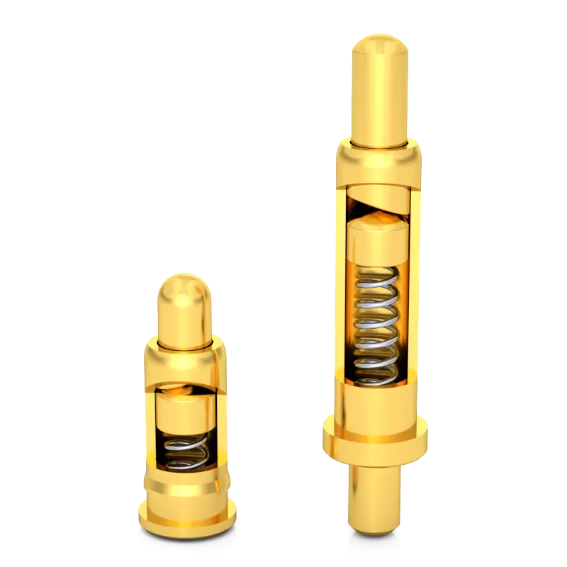 high current spring loaded pins