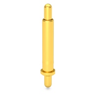 spring-loaded pins, pogo pin contacts