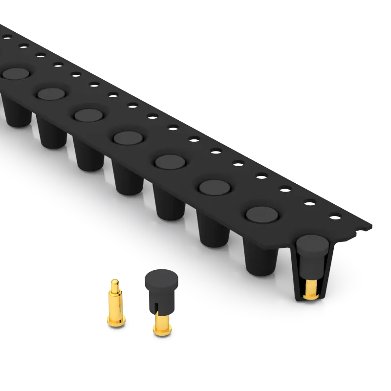 contact pins, spring loaded pins